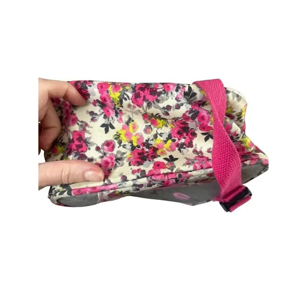 Joules Cat Lunch Box Backpack Bag‎ Zipper Small Floral Kids Girl School Travel